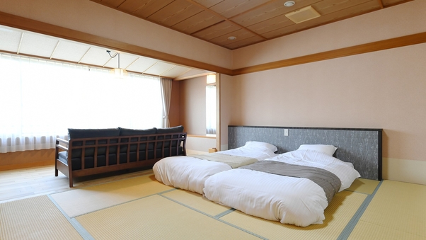 Bタイプ　和モダン客室　10畳〜＋広縁　シモンズ製ベッド